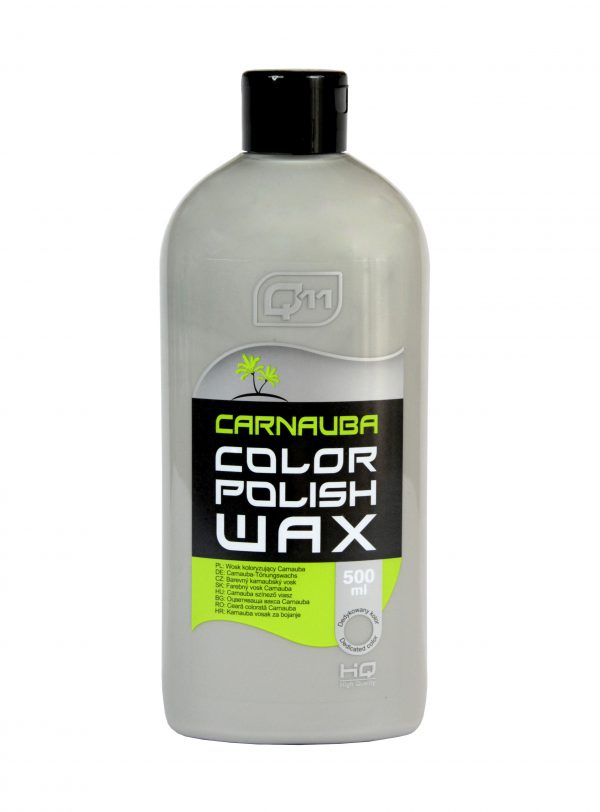 Q11 Carnauba Color Polish Wax Wosk koloryzujący srebrny 500ml