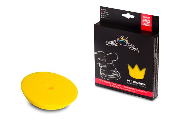 Royal Pads AIR Medium Pad For DA (Yellow) 150mm