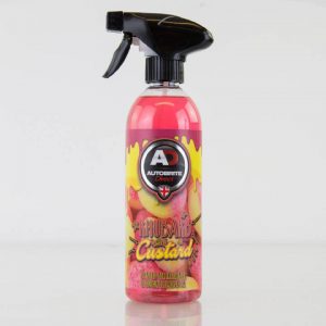AUTOBRITE Rhubard & Custard Spray air freshener Odświeża powietrze i eliminuje przykre zapachy 500ml