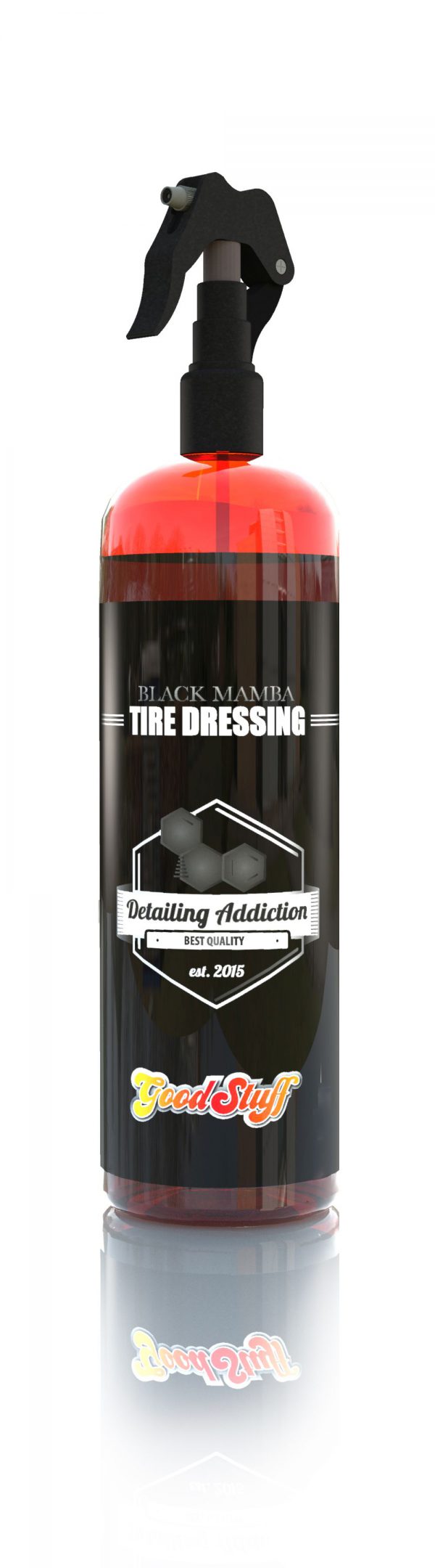 Good Stuff Black Mamba Tire Dressing - matowy dressing do opon 1000 ml