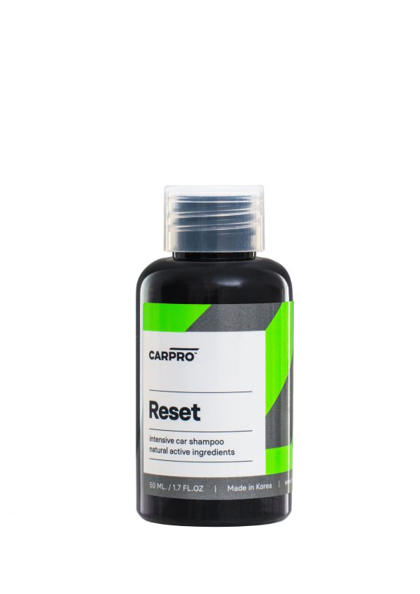 CarPro Reset - szampon pielęgnuje i odtyka powłoki kwarcowe/ceramiczne 50ml