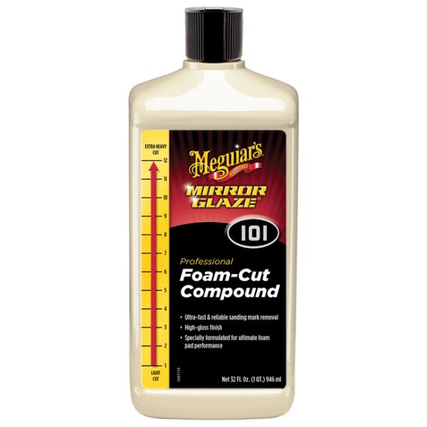 MEGUIAR'S Foam Cut Compound 101 32oz Pasta polerska (mocno ścierna) 946ml