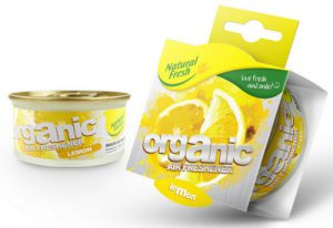 NATURAL FRESH ORGANIC Odświeżacz Zapach Lemon