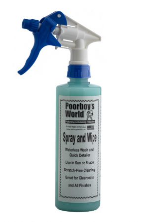 Poorboy’s World Spray & Wipe Waterless Wash Środek do bezwodnego mycia 473ml