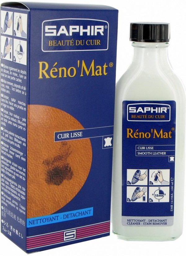 SAPHIR BDC Renomat Cleaner Płyn do czyszczenia skóry 100ml