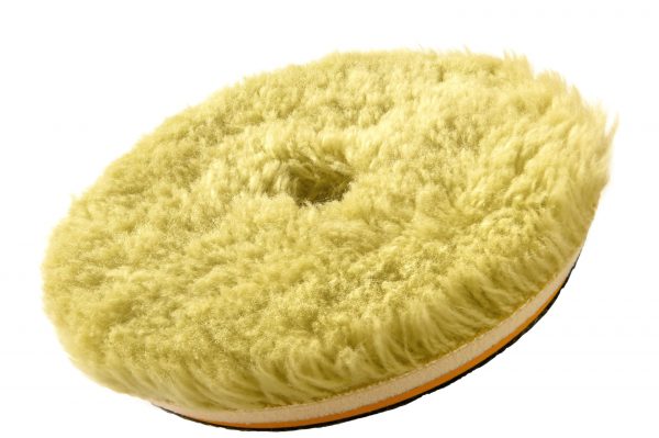 Honey Combination Wool Pad Ultra Cut - mocno tnący pad z wełny naturalnej i syntetycznej 150/170 mm