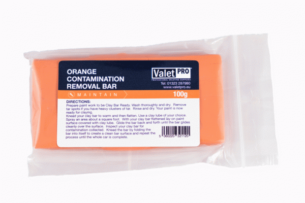 ValetPRO Orange Mild Clay Bar Miękka glinka 100g