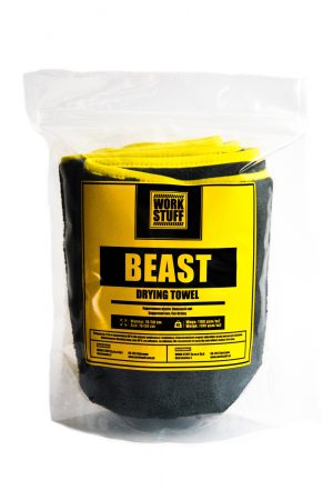 Work Stuff Beast Drying Towel – puszysty i chłonny ręcznik do osuszania samochodu, 70x50cm 1100gsm