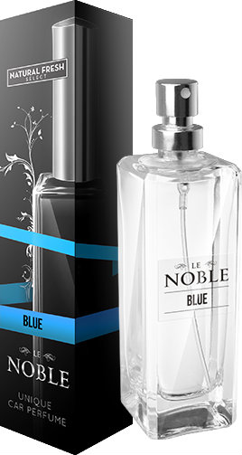 NATURAL FRESH NOBLE Unique Air Perfume Spray Zapach Blue