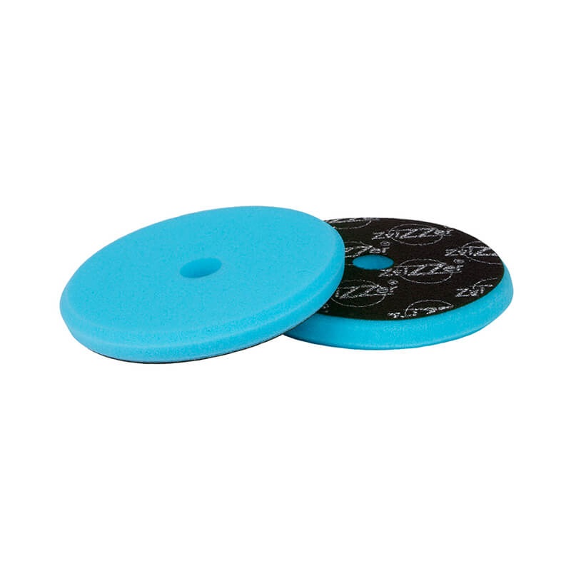 ZviZZer EVO Blue Pad Pre-Cut Ø145/15/125mm, niebieska gąbka polerska mocno tnąca