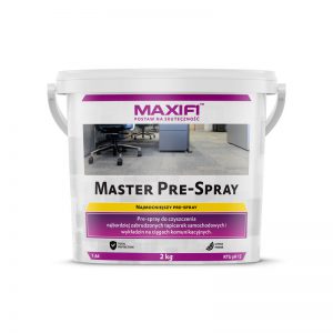 Maxifi Master Pre-Spray – proszek do prania tapicerki materiałowej 2kg
