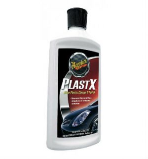 MEGUIAR'S Plast-X Środek do czyszczenia i polerowania plastików klarownych (296ml)