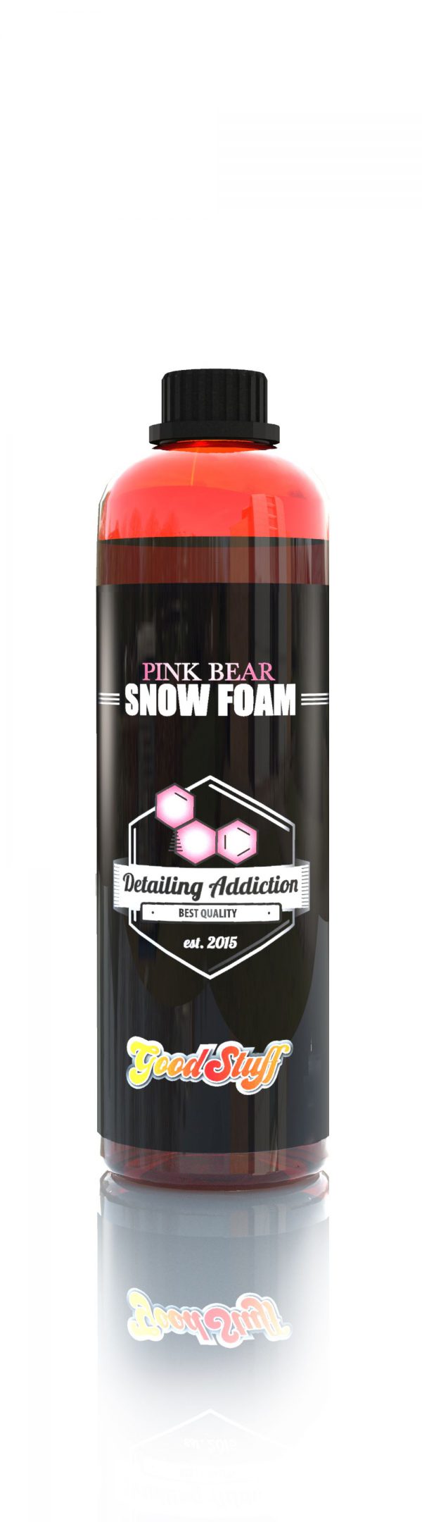 Good Stuff PINK Bear Snow Foam – piana aktywa, neutralne pH, różowy kolor 500ml