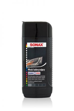 SONAX Polish&Wax Color Wosk koloryzujący NanoPro czarny