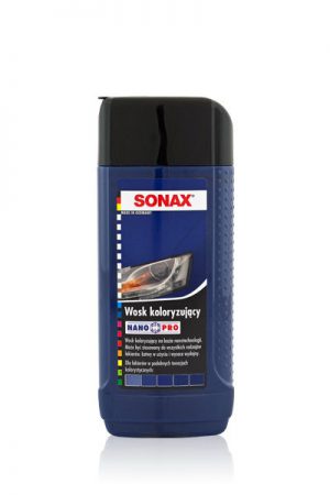 SONAX Polish&Wax Color Wosk koloryzujący NanoPro niebieski
