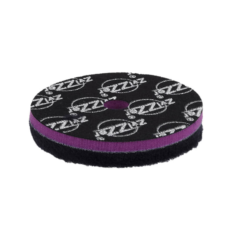 ZviZZer “Doodle” Wool-Pad Black 135mm, pad wełniany czarny, futro polerskie - obrazek 3