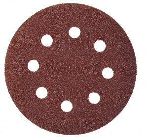 Papier ścierny na dysk krążki 8 otworów P100 - obrazek 2